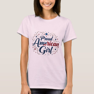 Proud American Girl Tee