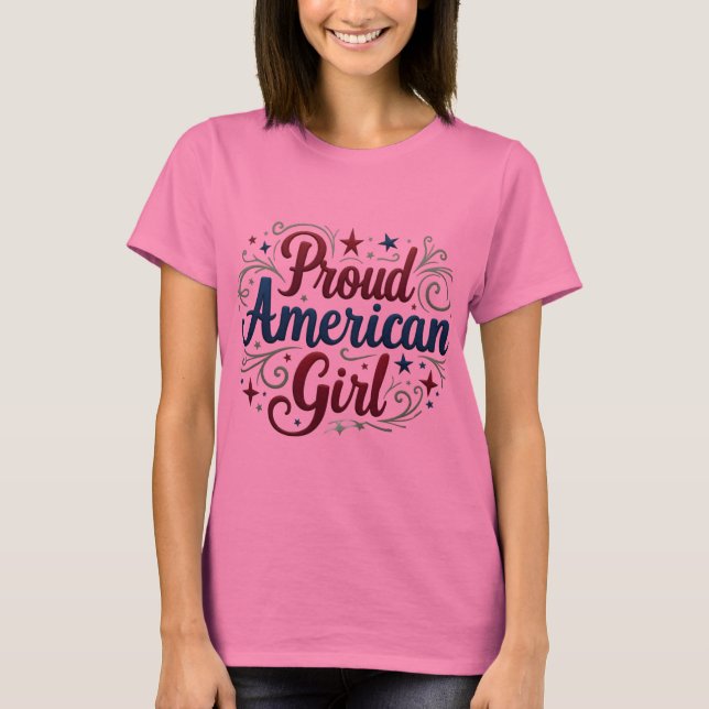 Proud American Girl Tee (Front)