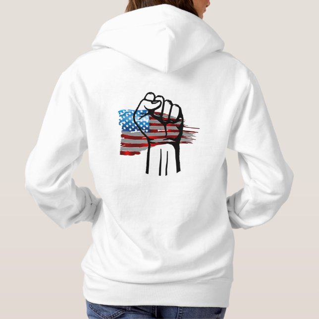 PROUD AMERICAN HOODIE (Back)