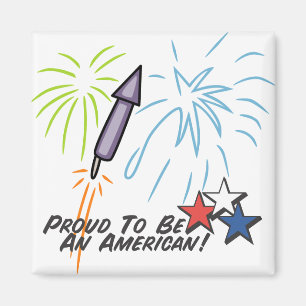 Proud American - Magnet
