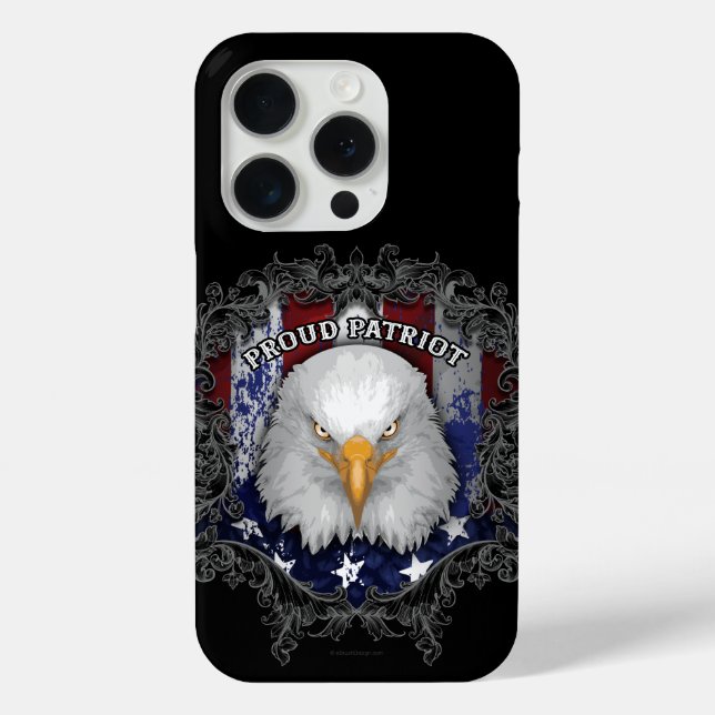 Proud American Patriot Case-Mate iPhone Case (Back)