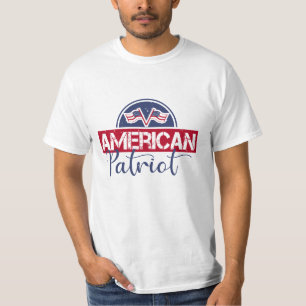 Proud American Patriot – USA Flag T-Shirt