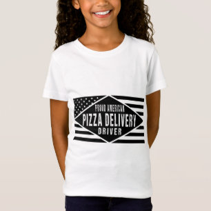 Proud American Pizza Delivery Driver - Patriotic U T-Shirt