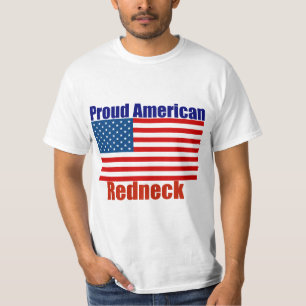 Proud American Redneck 4th of july T-Shirt