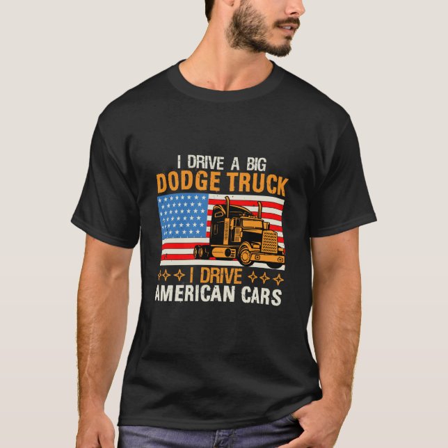 Proud american Trucker shirt (Front)