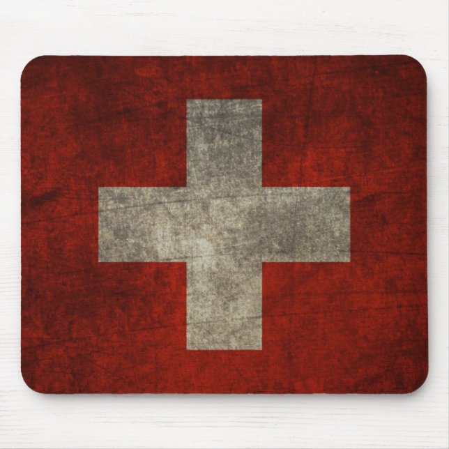 Proud and Swiss Mousemat (Front)
