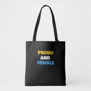 Proud And Visible Custom Tote Bag