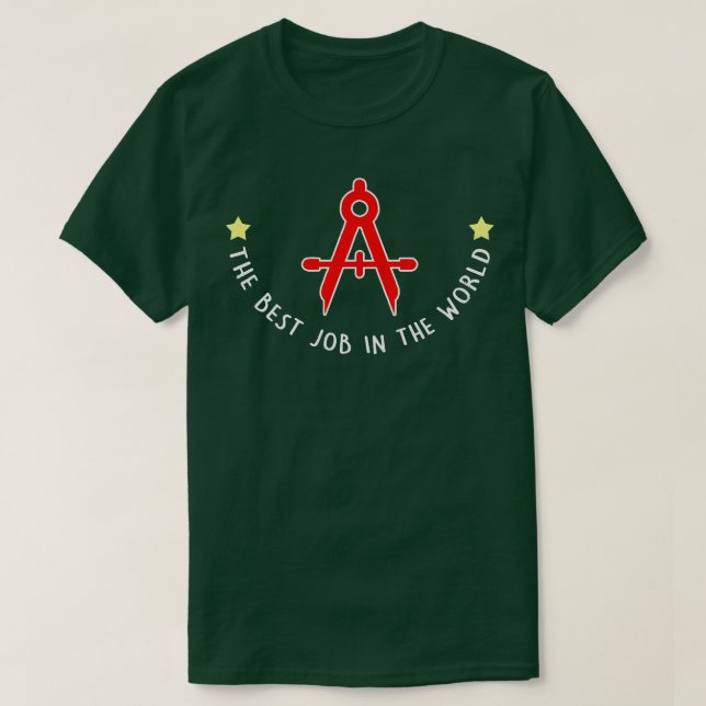 Proud Architect Slogan Meme Gift For Architects T-Shirt (Design Front)
