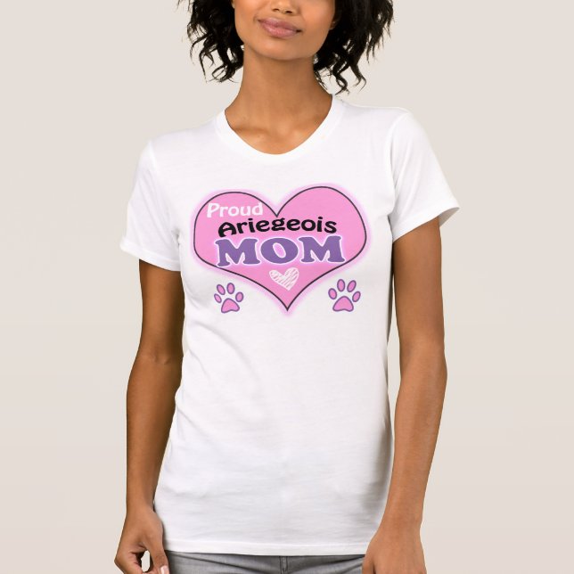 Proud Ariegeois Mum T-Shirt (Front)