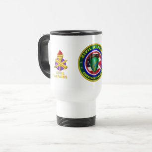 Proud Army Civil Affairs Soldier Travel Mug
