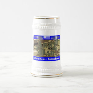 Proud Army Dad Beer Stein