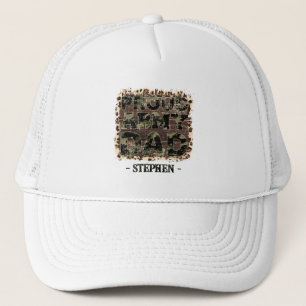 Proud Army Dad – Bold Camouflage Trucker Hat