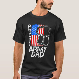 Proud Army Dad Military Dad Pride T-Shirt