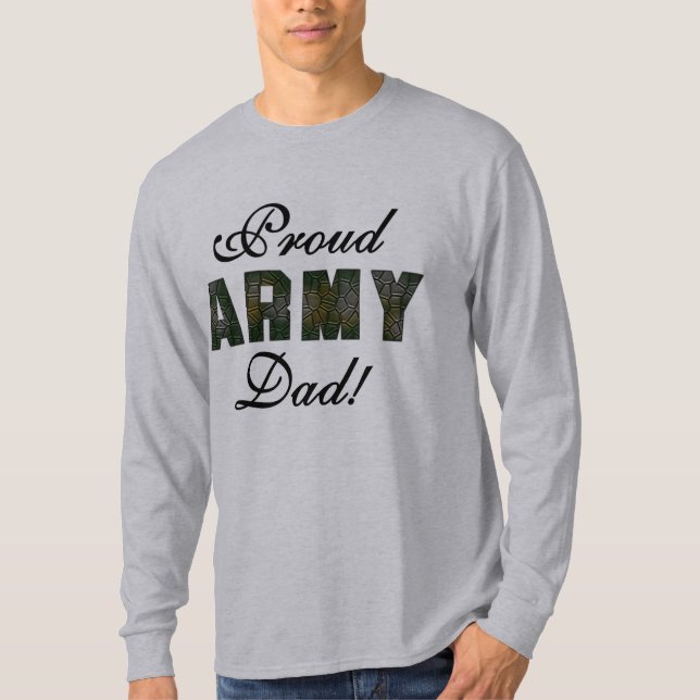 Proud Army Dad Tshirts and Gifts (Front)