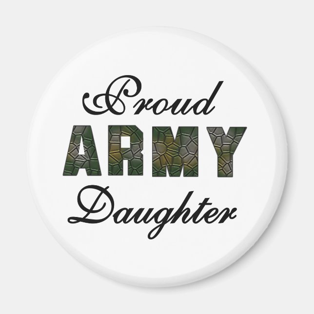 Proud Army Daughter Magnet (Front)