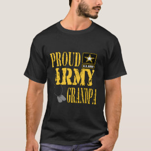 Proud Army Grandpa Military Pride T-Shirt