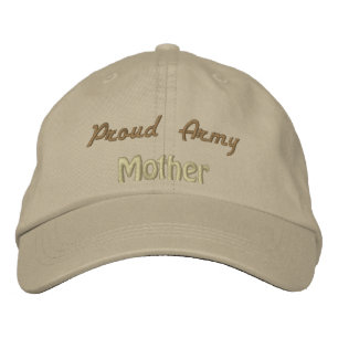 Proud Army, Mother Embroidered Hat