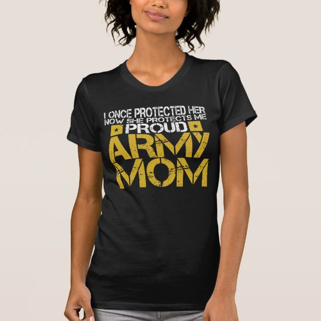 Proud Army Mum Daughter T-Shirt (Front)