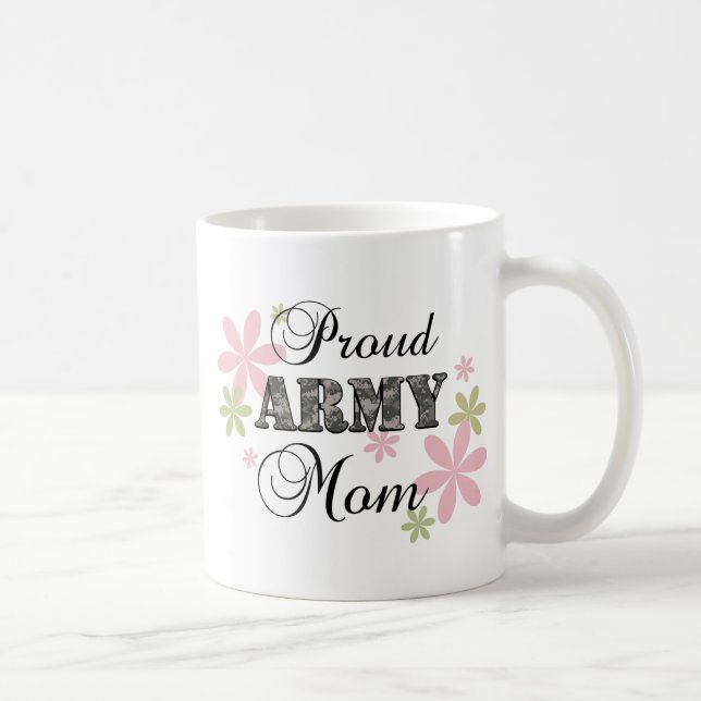 Proud Army Mum [fl c] Coffee Mug (Right)