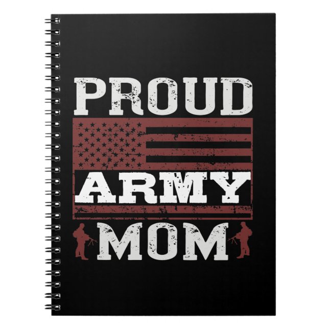 Proud Army Mum Notebook (Front)