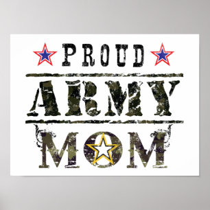 Proud Army Mum Poster