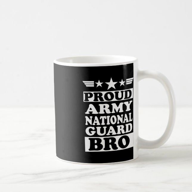 Proud Army National Guard Brother National Memoria Coffee Mug (Right)