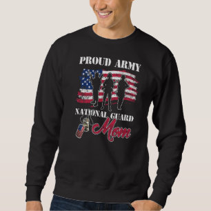 Proud Army National Guard Mum For Mum Mother's Da Sweatshirt
