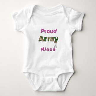 Proud Army Niece Baby Bodysuit