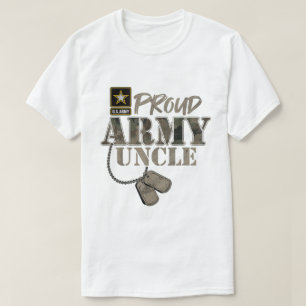 Proud Army Uncle Shirt Military Pride