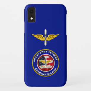 Proud Army Veteran Aviation Colors Case-Mate iPhone Case