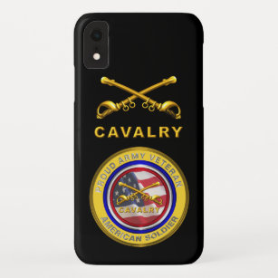 Proud Army Veteran Cavalry Soldier Case-Mate iPhone Case