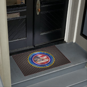 Proud Army Veteran Infantry Doormat