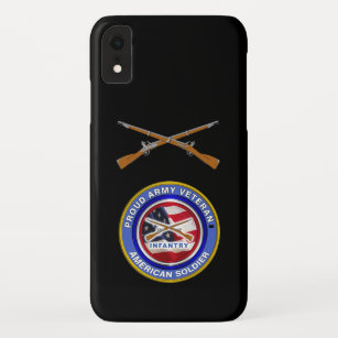 Proud Army Veteran Infantry Soldier Case-Mate iPhone Case