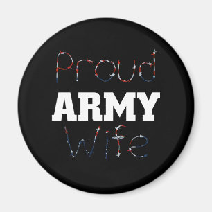 Proud Army Wife Magnet