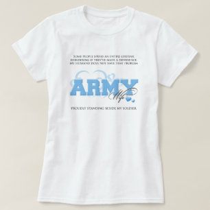 Proud ARMY Wife T-Shirt