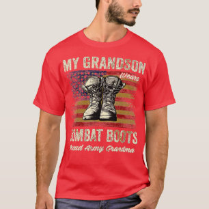 Proud Armys Grandma Military Pride (21) T-Shirt