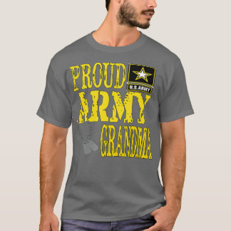 Proud Armys Grandma Military Pride (39) T-Shirt