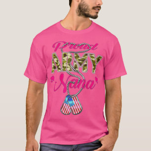 Proud Armys Grandma Military Pride (58) T-Shirt
