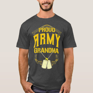 Proud Armys Grandma Military Pride (84) T-Shirt