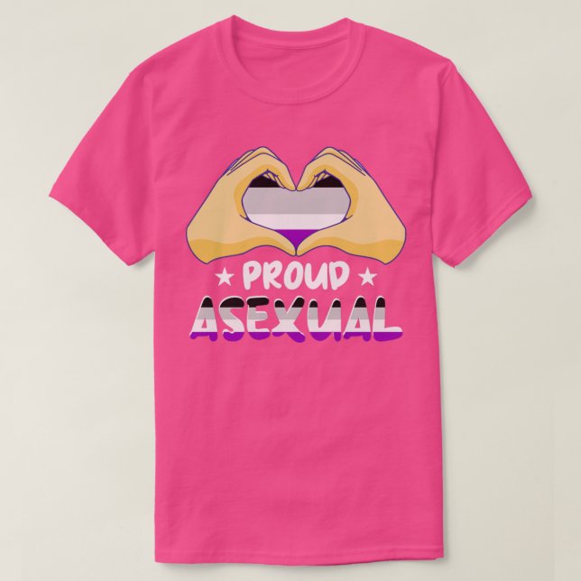 Proud Asexual T-Shirt (Design Front)
