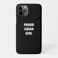 Proud Asian Girl, black white