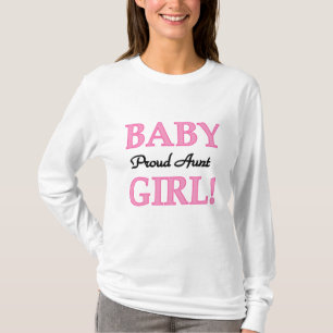 Proud Aunt Baby Girl Tshirts and Gifts