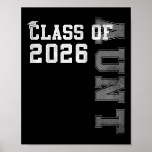 Proud Aunt Of A 2026 Graduate Grad Senior Graduati Poster