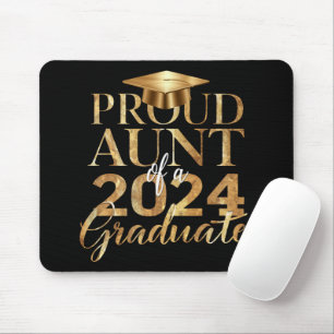 Proud Aunt of a Class of 2024 Senior Graduation Mouse Pad