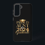 Proud Aunt of a Class of 2024 Senior Graduation Samsung Galaxy Case<br><div class="desc">Proud Aunt of a Class of 2024 Graduate Senior Graduation</div>