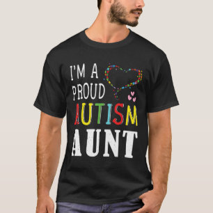 Proud Aunt Puzzle Special Autism Awareness T-Shirt