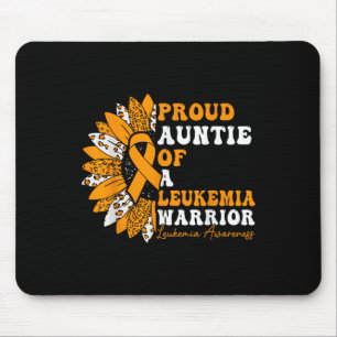 Proud Auntie Of A Leukaemia Warrior Leukaemia Mouse Pad