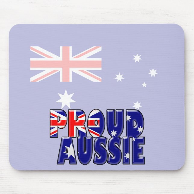 proud Aussie Mouse Pad (Front)