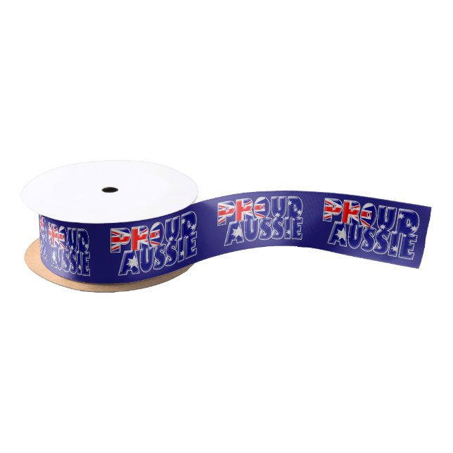 proud Aussie Satin Ribbon (Spool)