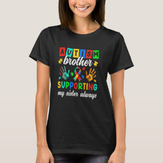 Proud Autism Brother Of An Autism Warrior Brother T-Shirt